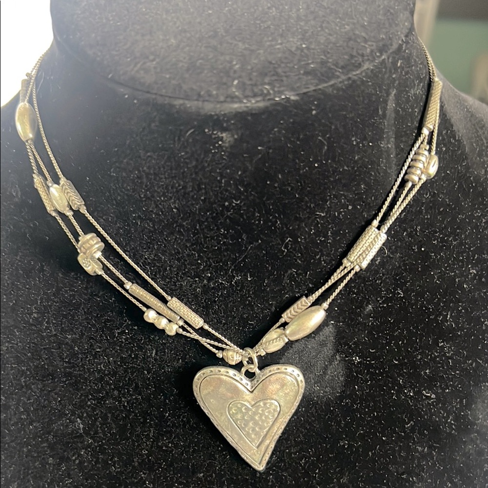 Brighton like heart necklace.